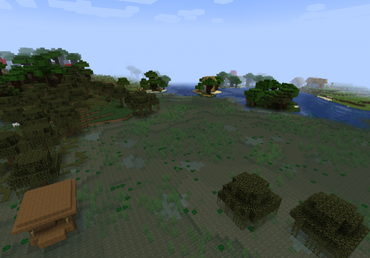Аванпост разбойников рядом с деревней и разрушенным порталом screenshot 2