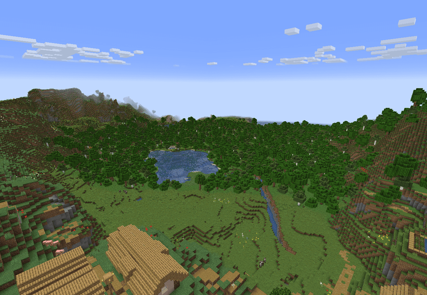 Четыре деревни рядом с вишневым лесом screenshot 3
