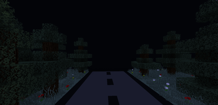 Карта Лесная Ночь скриншот 2
