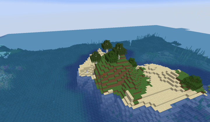 Два странных острова на спавне screenshot 3