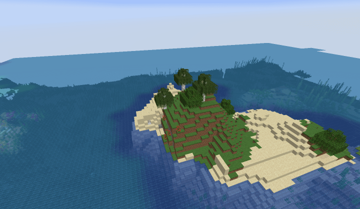 -763991495777710705 Two Odd Islands at the Spawn | Seed Minecraft