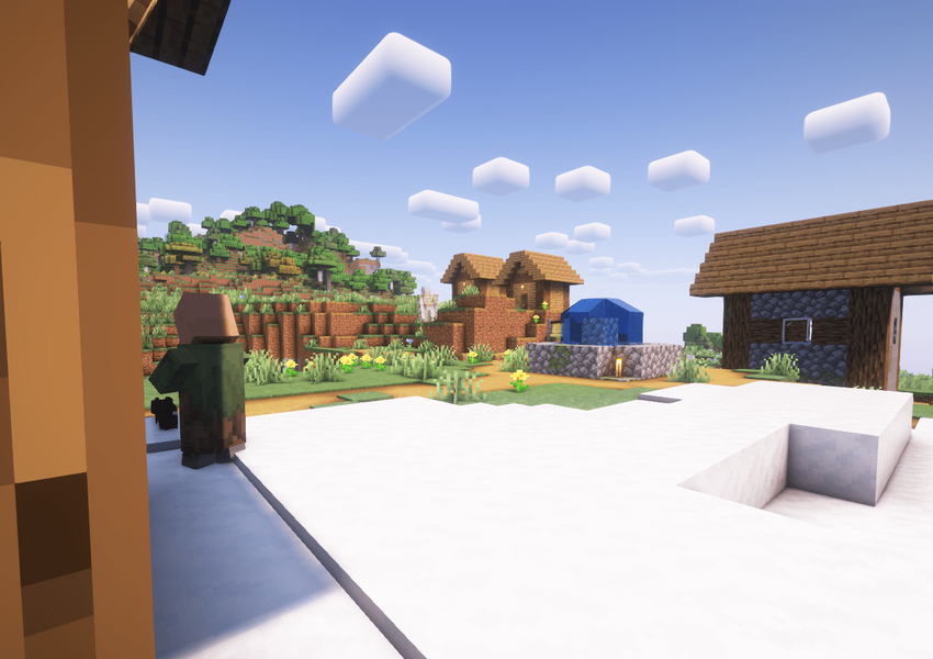 Три деревни рядом со спавном screenshot 3
