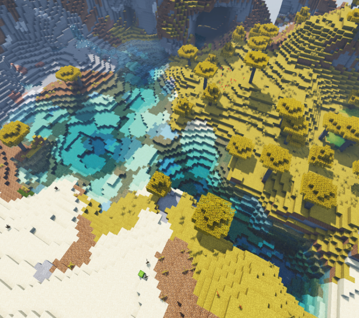 A Large and High Mountain at the Spawn screenshot 2