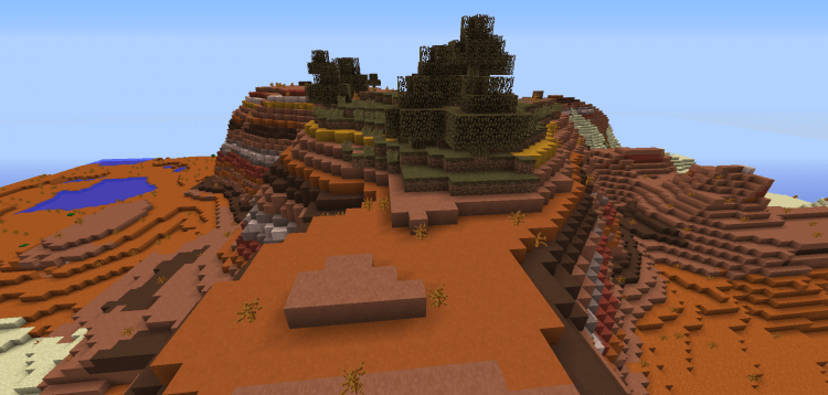 Badlands Biome and a Desert screenshot 2