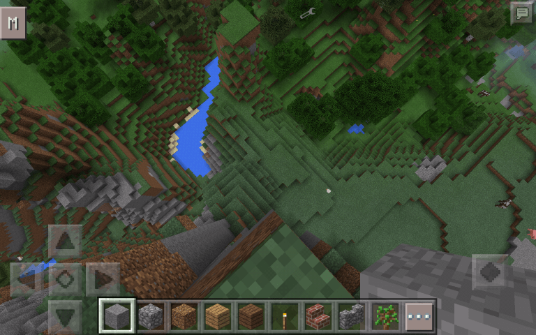 Пещеры и обрывы Сид Minecraft скриншот 2