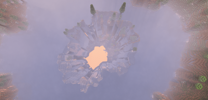 Огромная впадина посреди озера screenshot 1