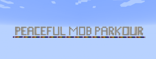 Карта Peaceful Mob Parkour скриншот 1
