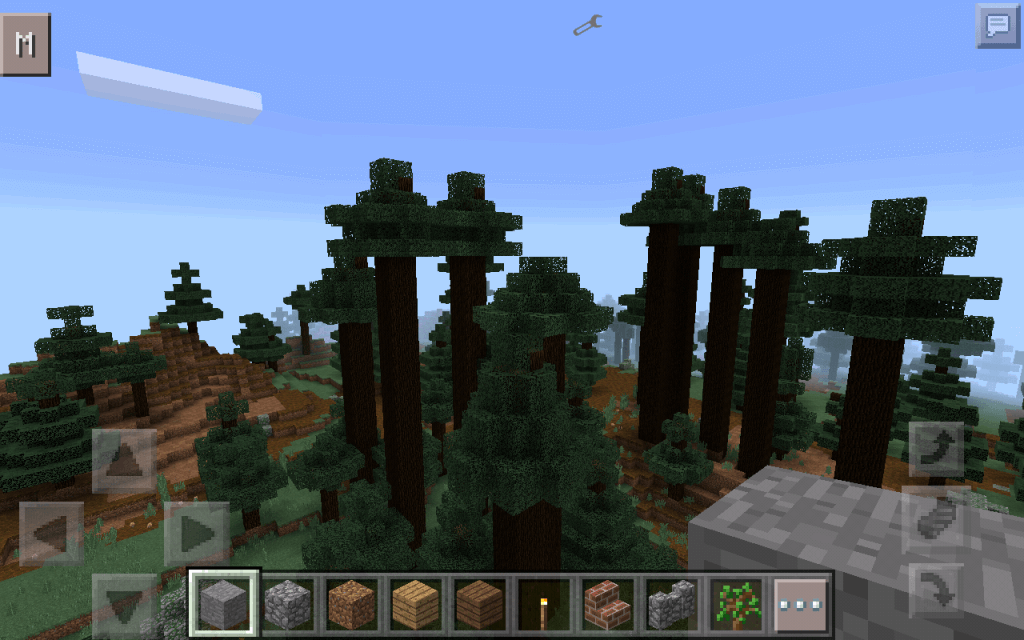 Укрытие в лесу Сид Minecraft скриншот 2
