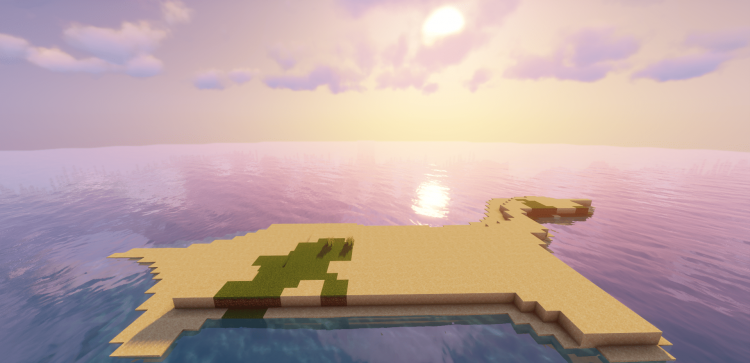 Пустой остров посреди моря screenshot 1