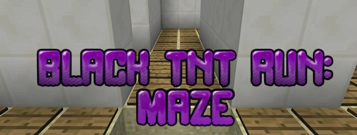 Black TNT Run: Maze скриншот 1
