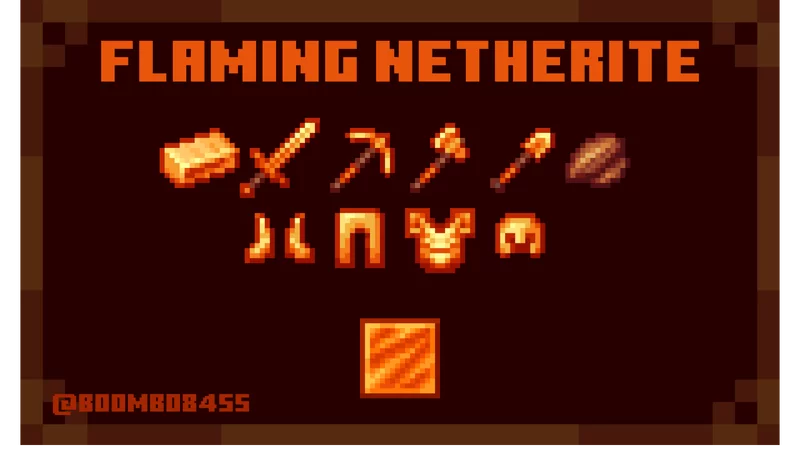 Flaming Netherite screenshot 1
