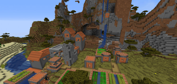 Деревня под летающими островами screenshot 1