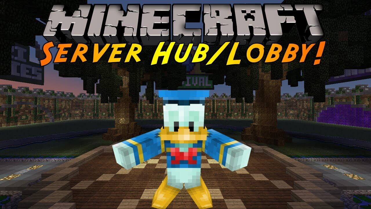 Minecraft Free Hub Lobby Spawn [+Download] 