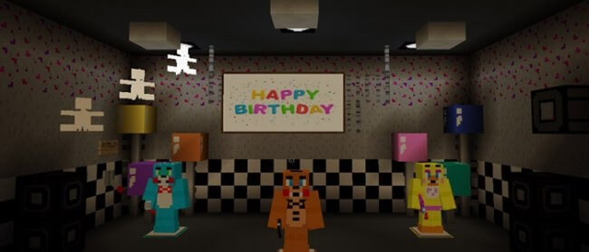 Five Nights at Freddy's 1 V2 map 1.16.4 Minecraft Map