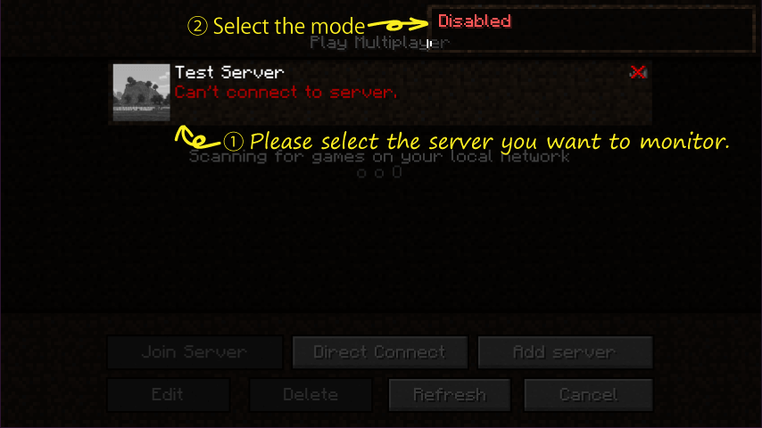 ServerObserver скриншот 3