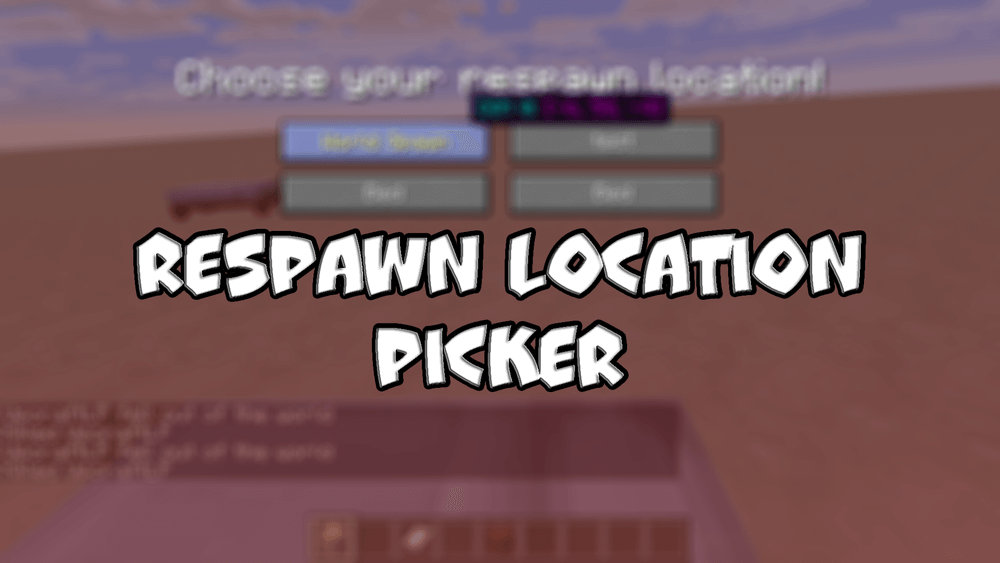 Respawn Location Picker скриншот 1