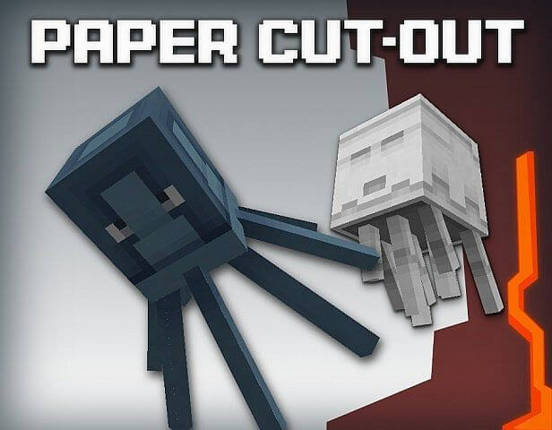 Paper Cut Out For Minecraft 1 11 2