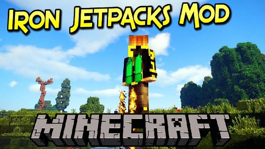 Jet-Pack - Minecraft Bedrock Mod Minecraft Mod