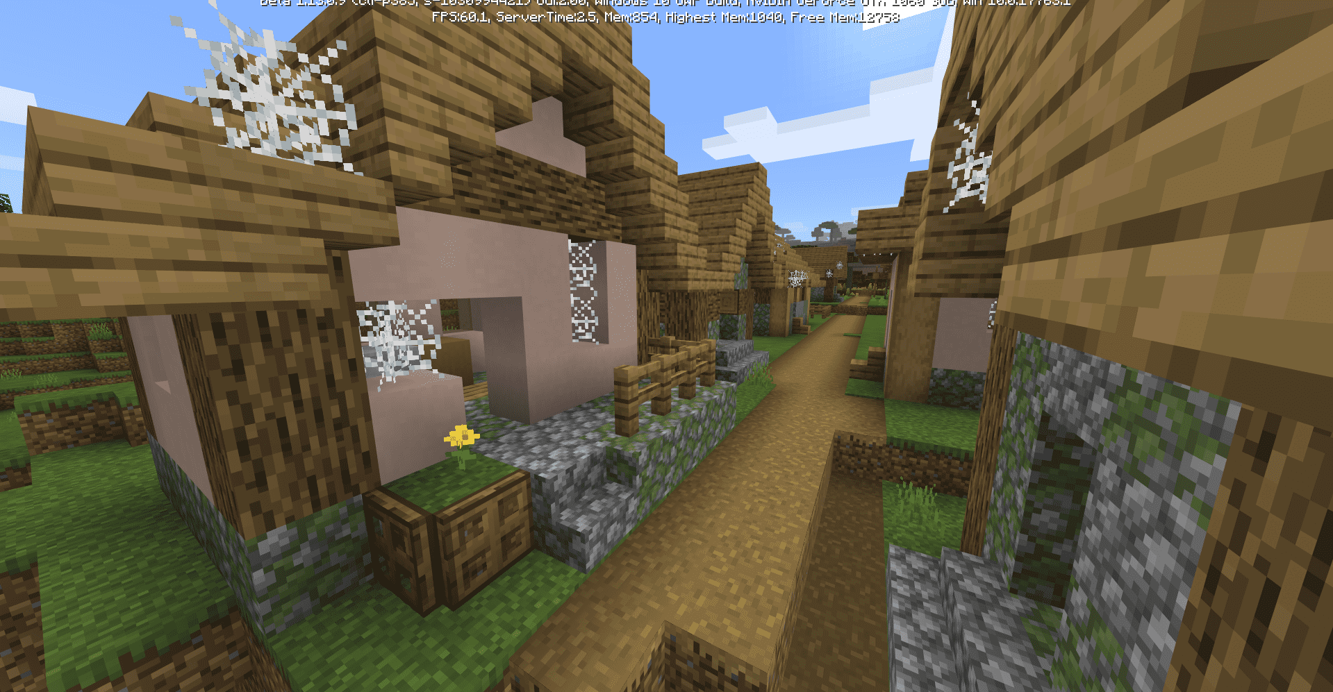 1030994421 An Abandoned Village Seed Minecraft PE