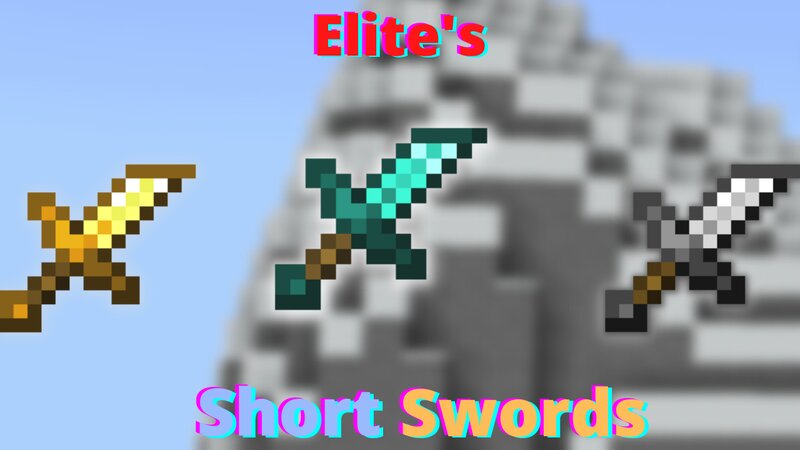 Short Swords for Minecraft Pocket Edition 1.18