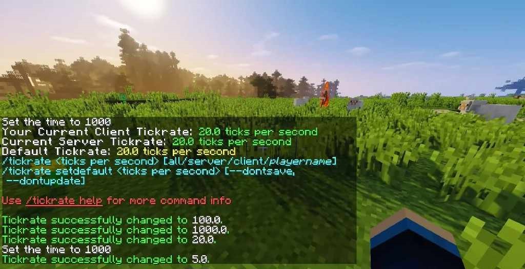 Now you can Time Stop in Minecraft 1.20.3 with the /tick command ! : r/ Minecraft