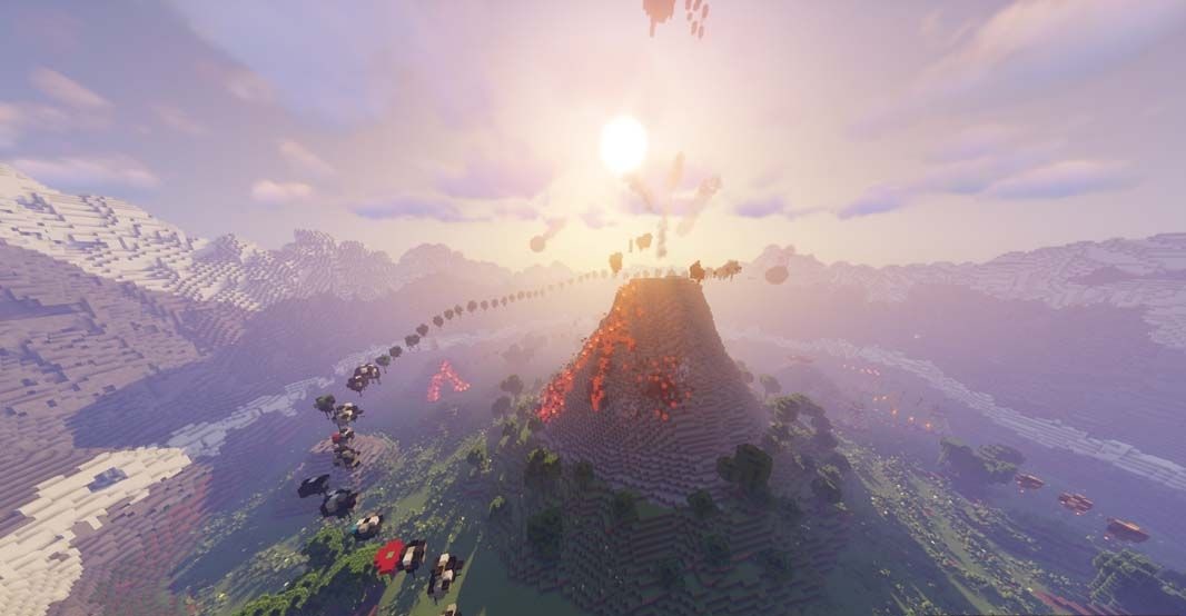 The Volcano Parkour screenshot 3