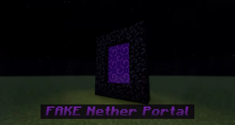 Fake Nether Portal screenshot 1
