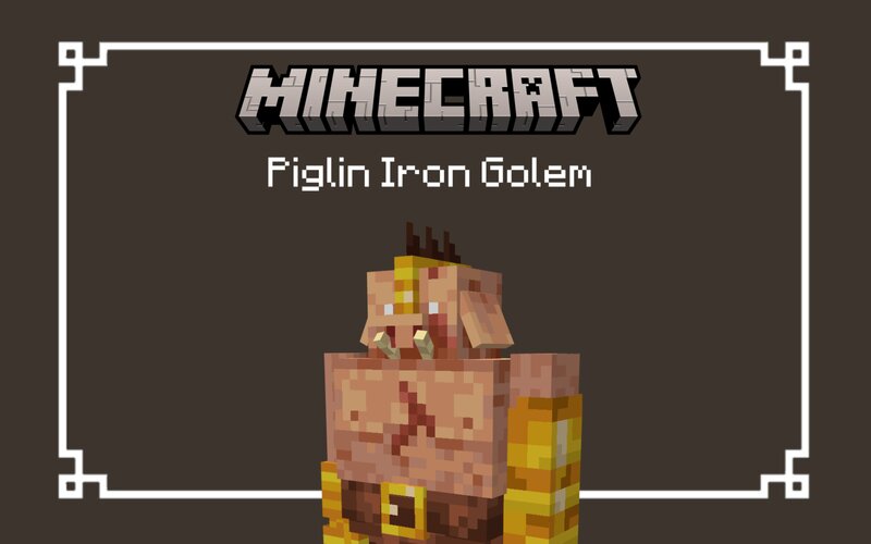 Piglin Iron Golem screenshot 1