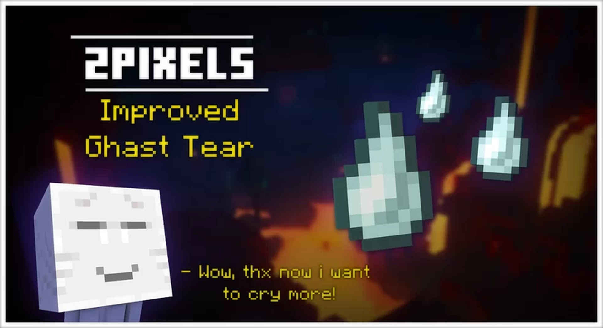 Improved Ghast Tear For Minecraft Pocket Edition