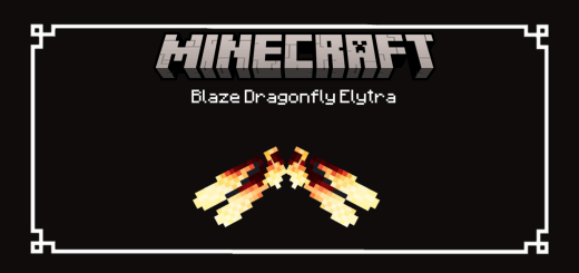 Blaze Dragonfly Elytra screenshot 1