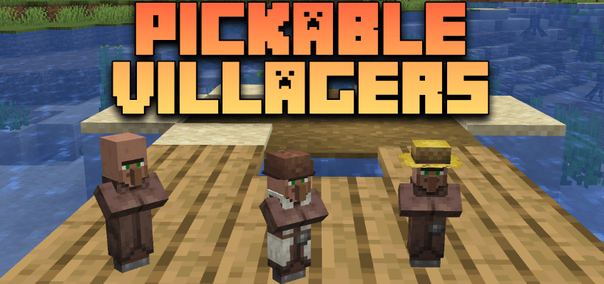 Pickable Villagers screenshot 1