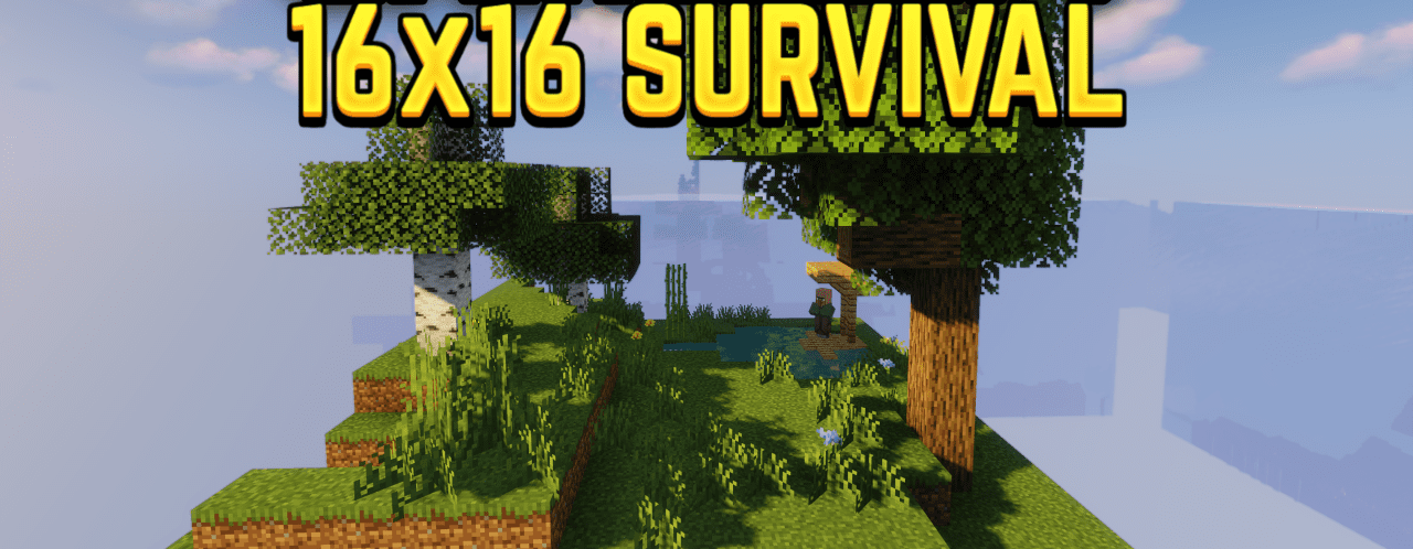 16×16 Survival screenshot 1
