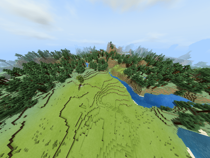 Разрушенный портал возле деревни в лесу screenshot 2