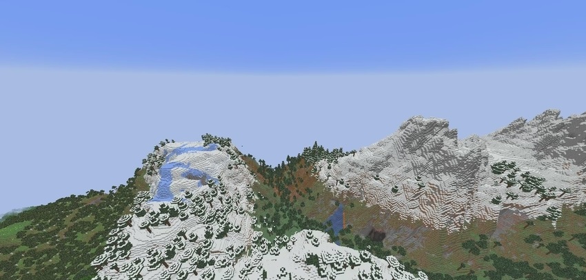 Деревня с видом на красивые горы screenshot 3