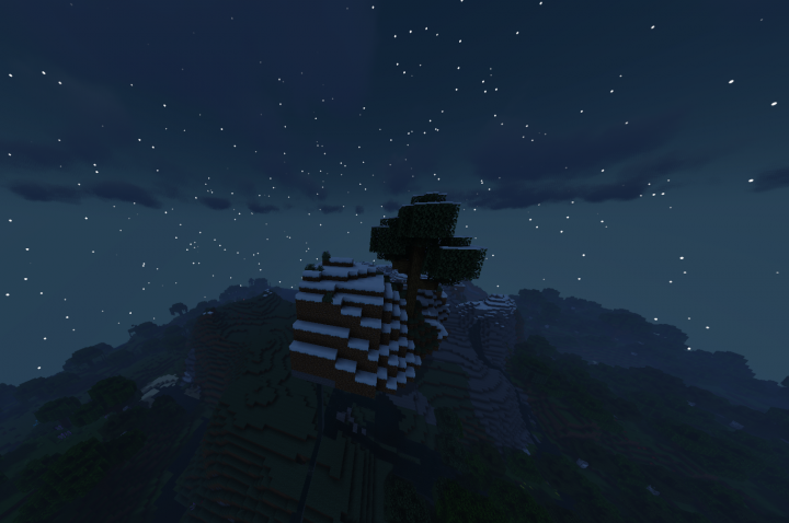 Парящий остров среди гор screenshot 3
