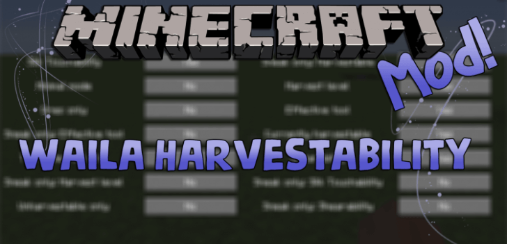Waila Harvestability screenshot 1