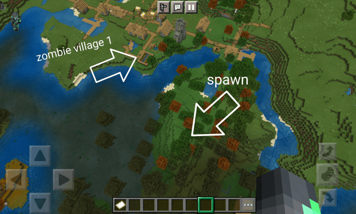2 Zombie Villages & Outpost Near Spawn screenshot 1