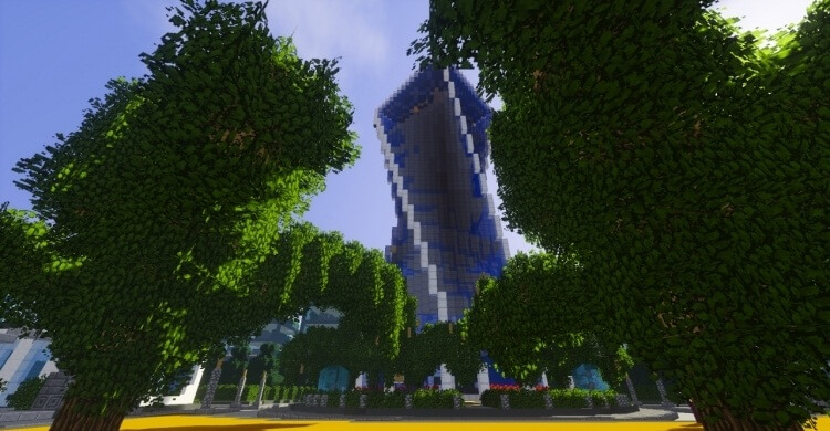 Карта Город в minecraft  скриншот 2