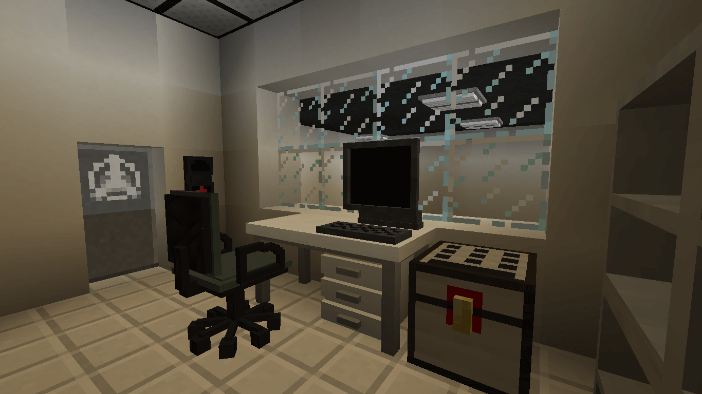 SCP Site-19 Modded Map (SCP:MC) Minecraft Map