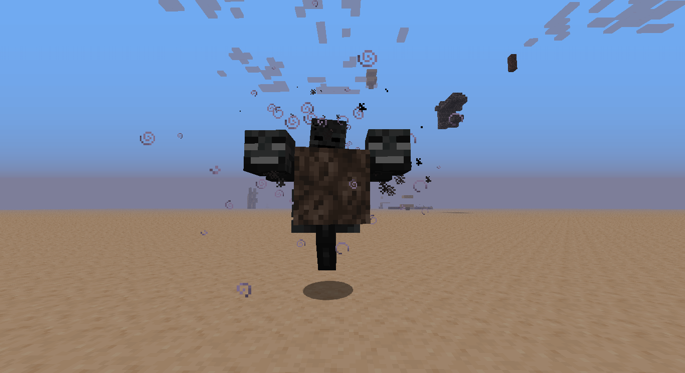 CREATING THE WITHER STORM MINECRAFT BOSS! 