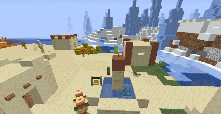 Village at the Intersection of Several Rare Biomes screenshot 2