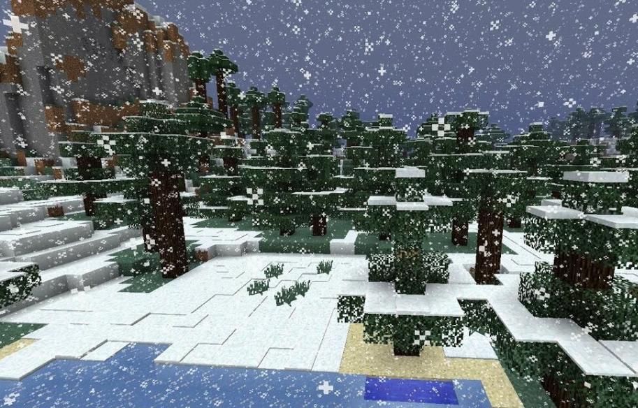 Snow Under Trees screenshot 3