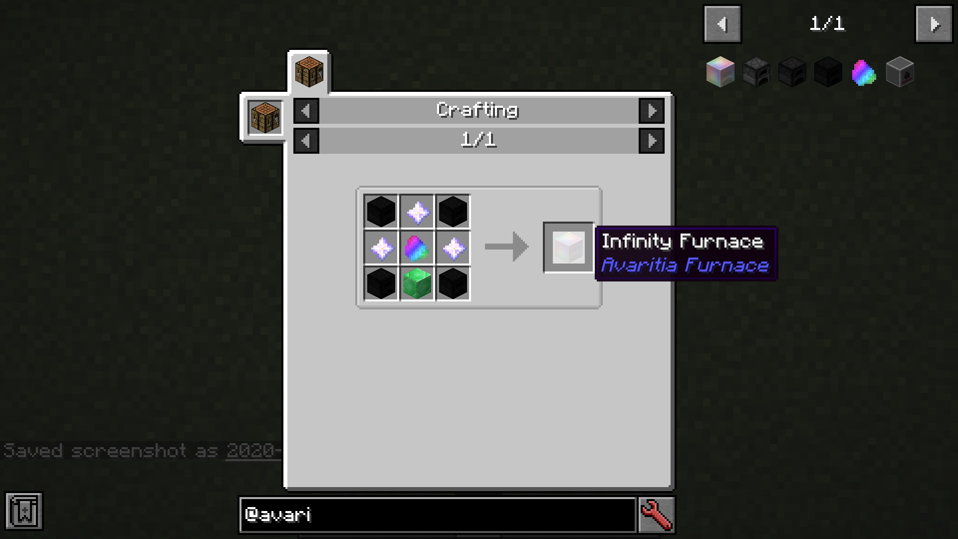 Avaritia Furnace screenshot 3