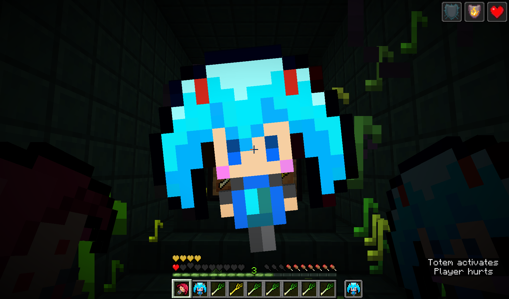 Update 1.20 Snapshot] Hatsune Miku Armor Trim Template : r/Minecraft