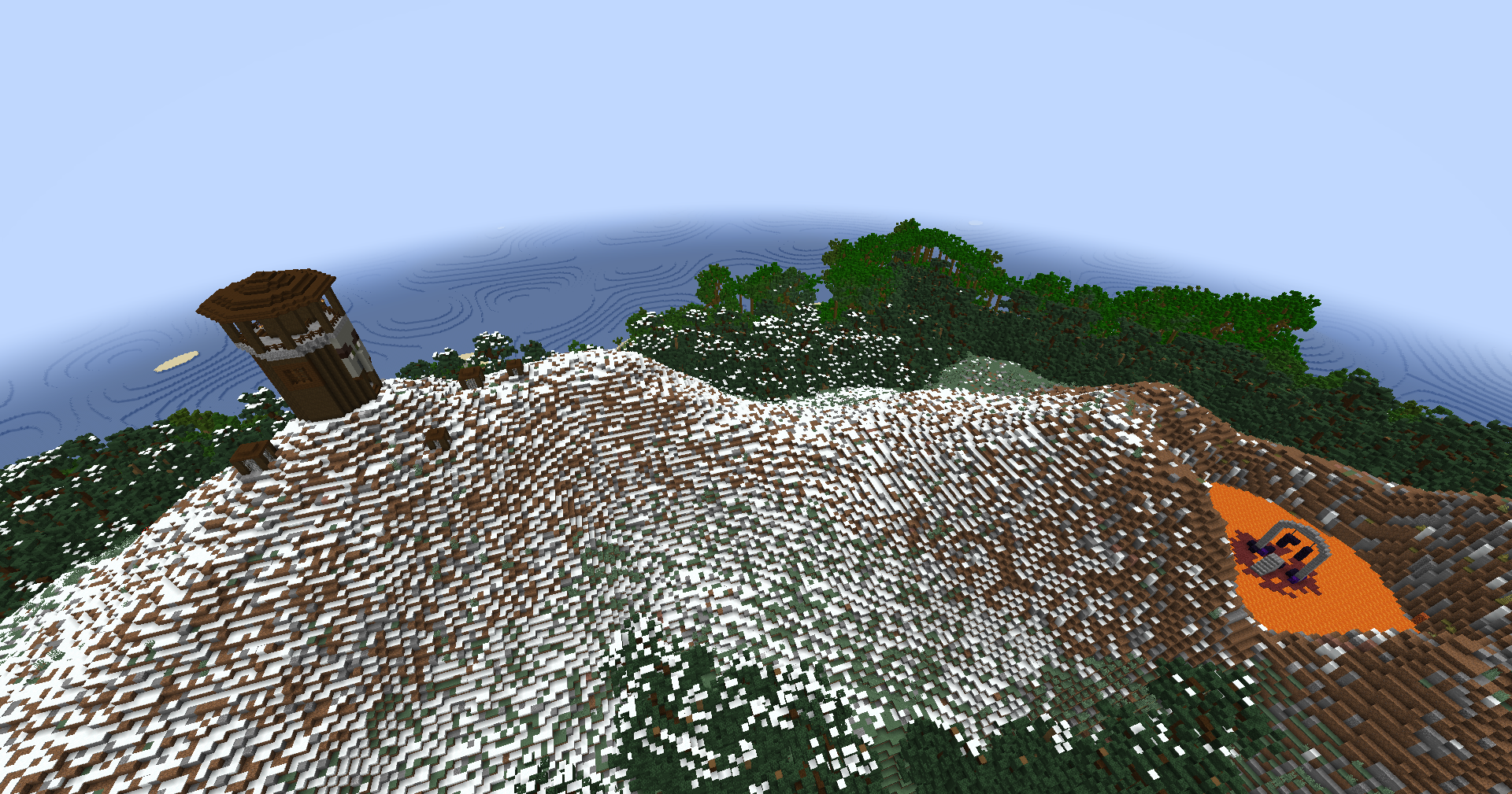 Майнкрафт остров динозавров. Карта в Survive the Island. Minecraft остров с вулканом.
