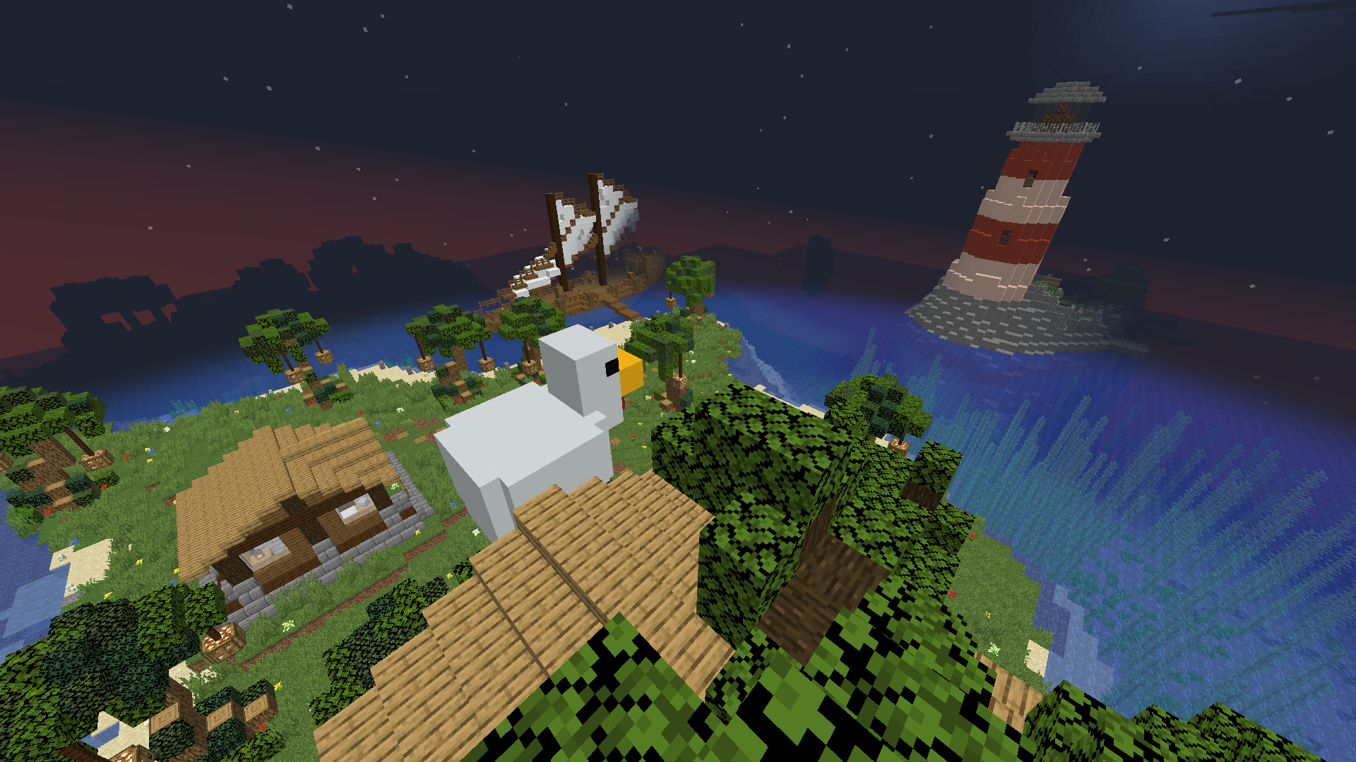 Survival Chicken island screenshot 1