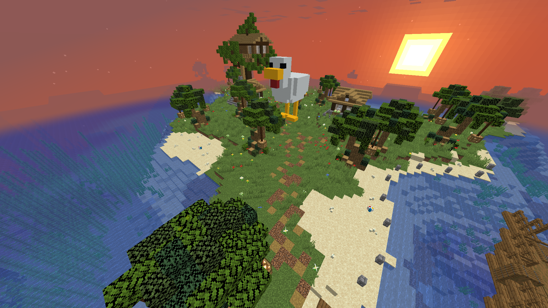 Survival Chicken island screenshot 3