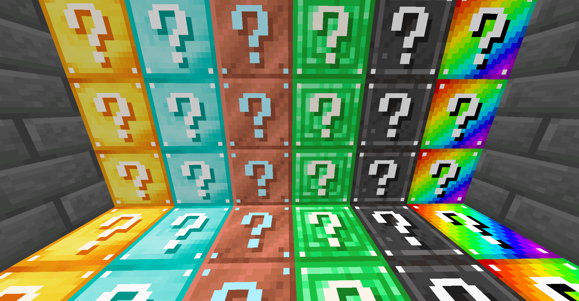 Lucky Block Spiral - 1.7 Lucky Block Addon - Minecraft Customization -  CurseForge