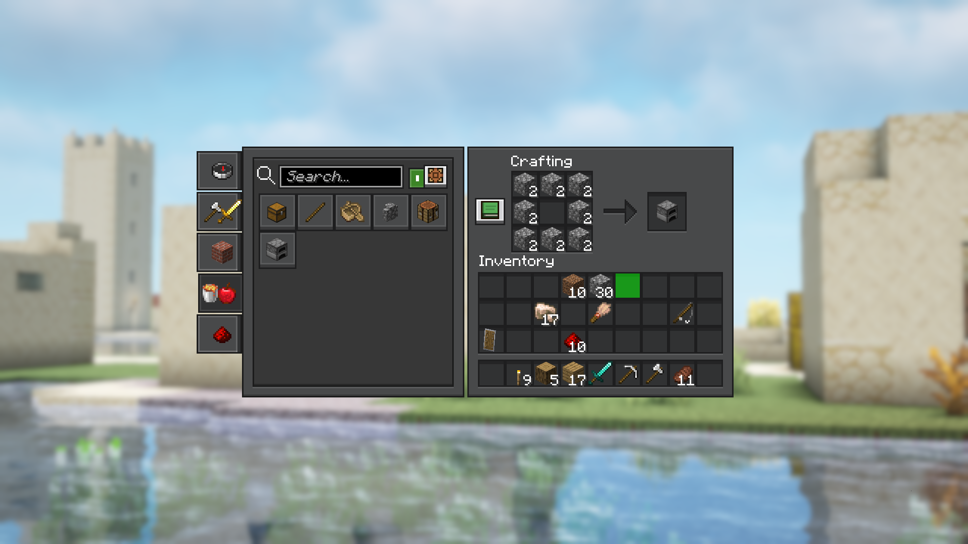 Ore UI's style interface  screenshot 2