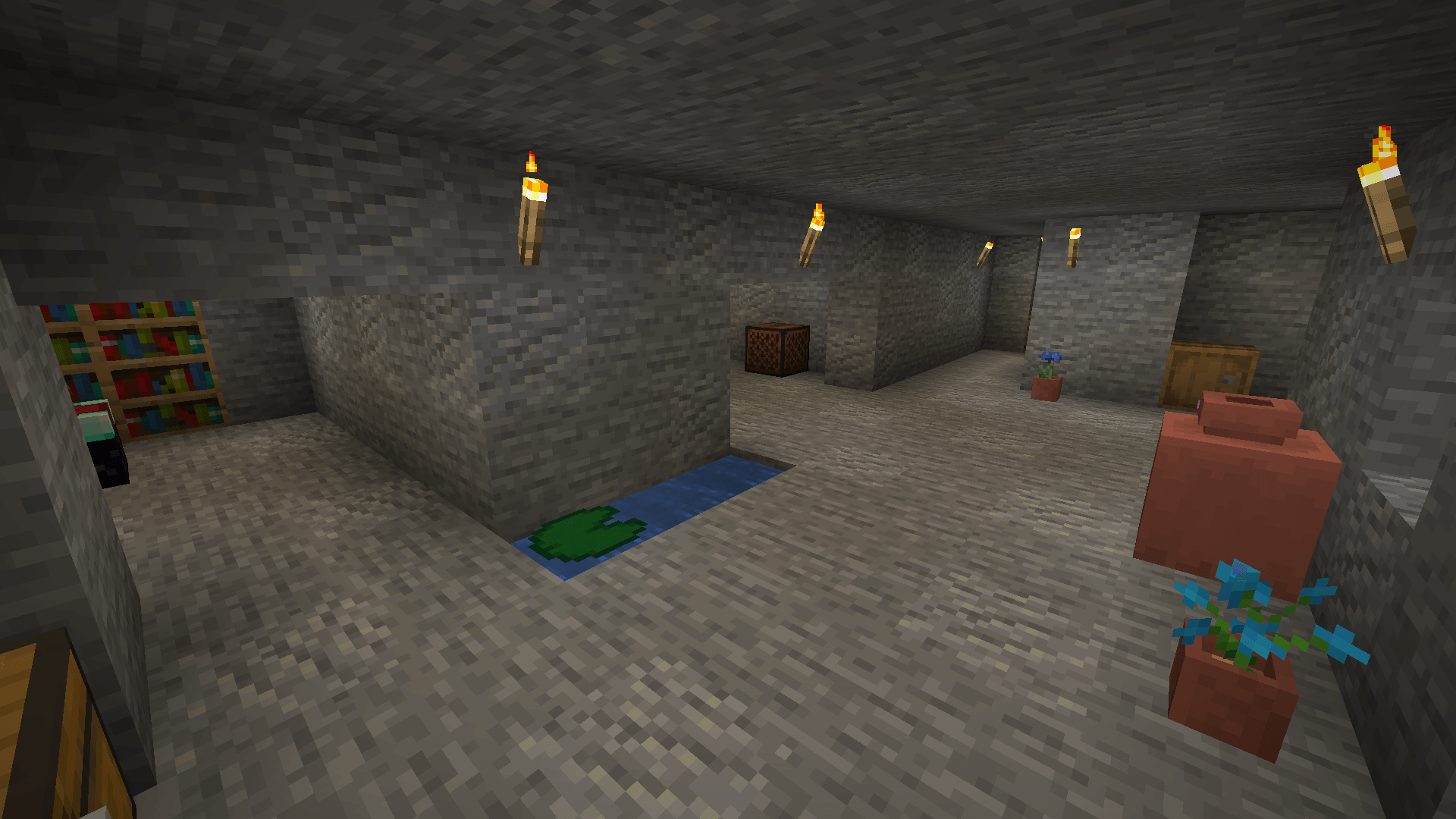 Minecraft Cave Background
